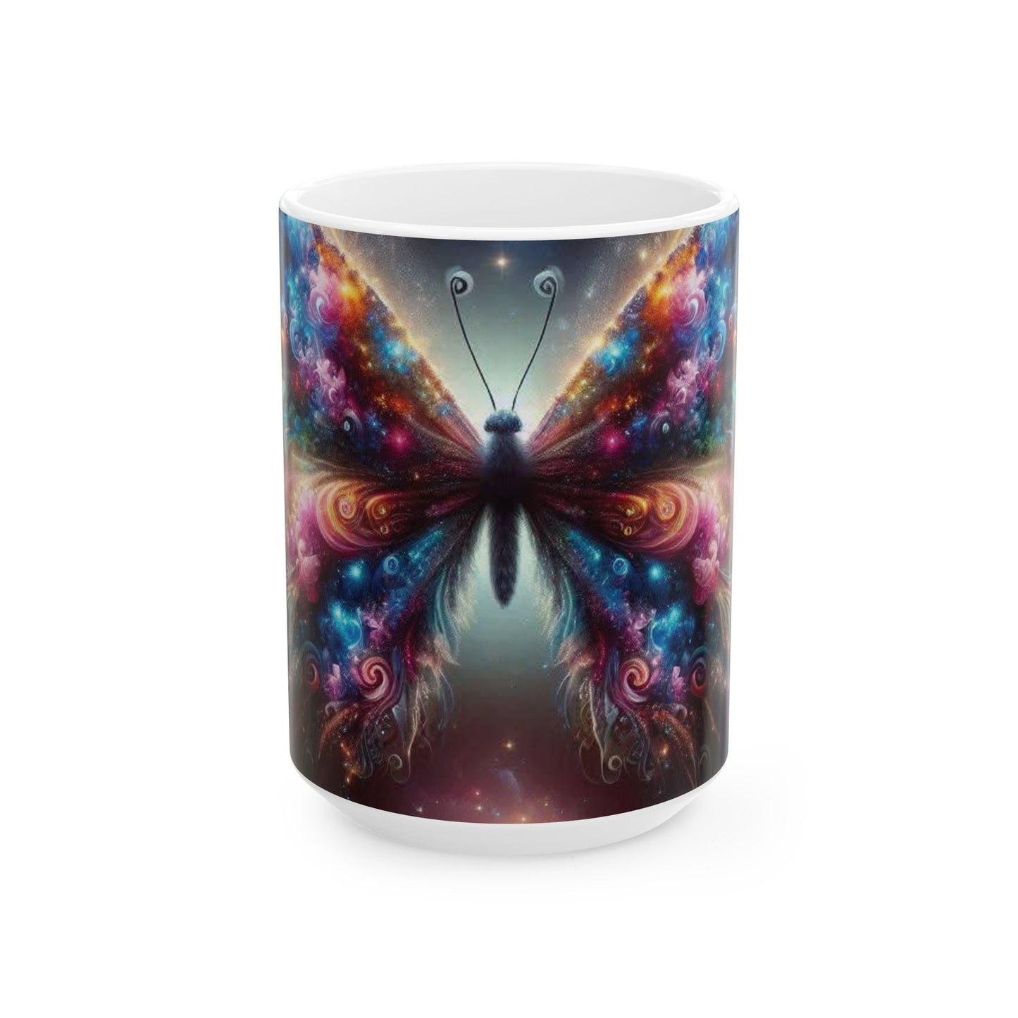 Buttertfly Magic Mug, (11oz, 15oz) - Hillery's Products & Services