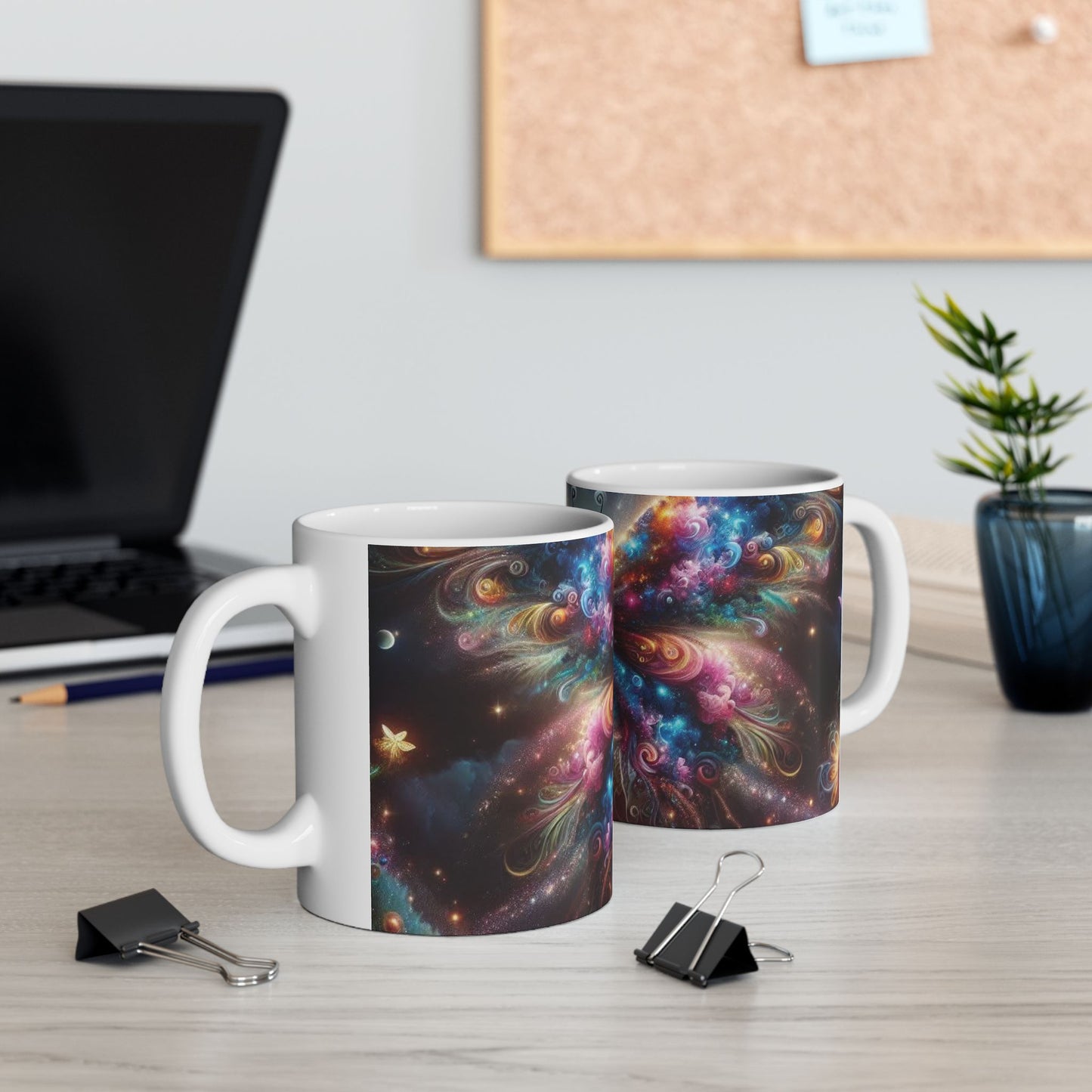 Buttertfly Magic Mug, (11oz, 15oz) - Hillery's Products & Services