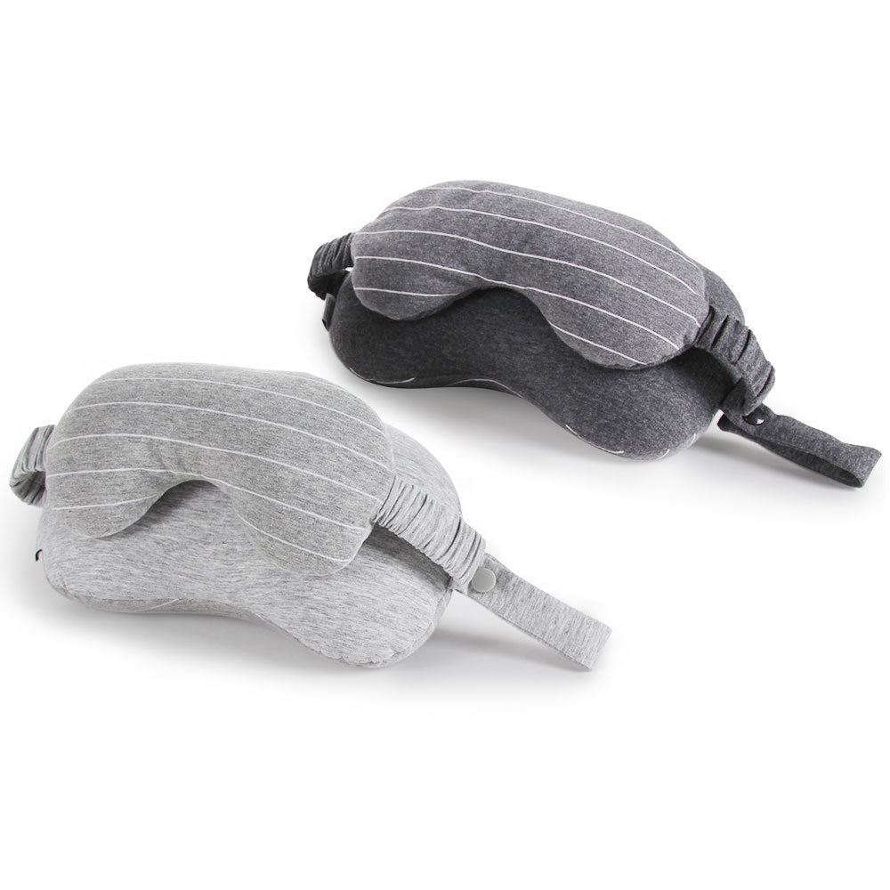 Car Neck Pillow U-Shaped Pillow with Eye Mask