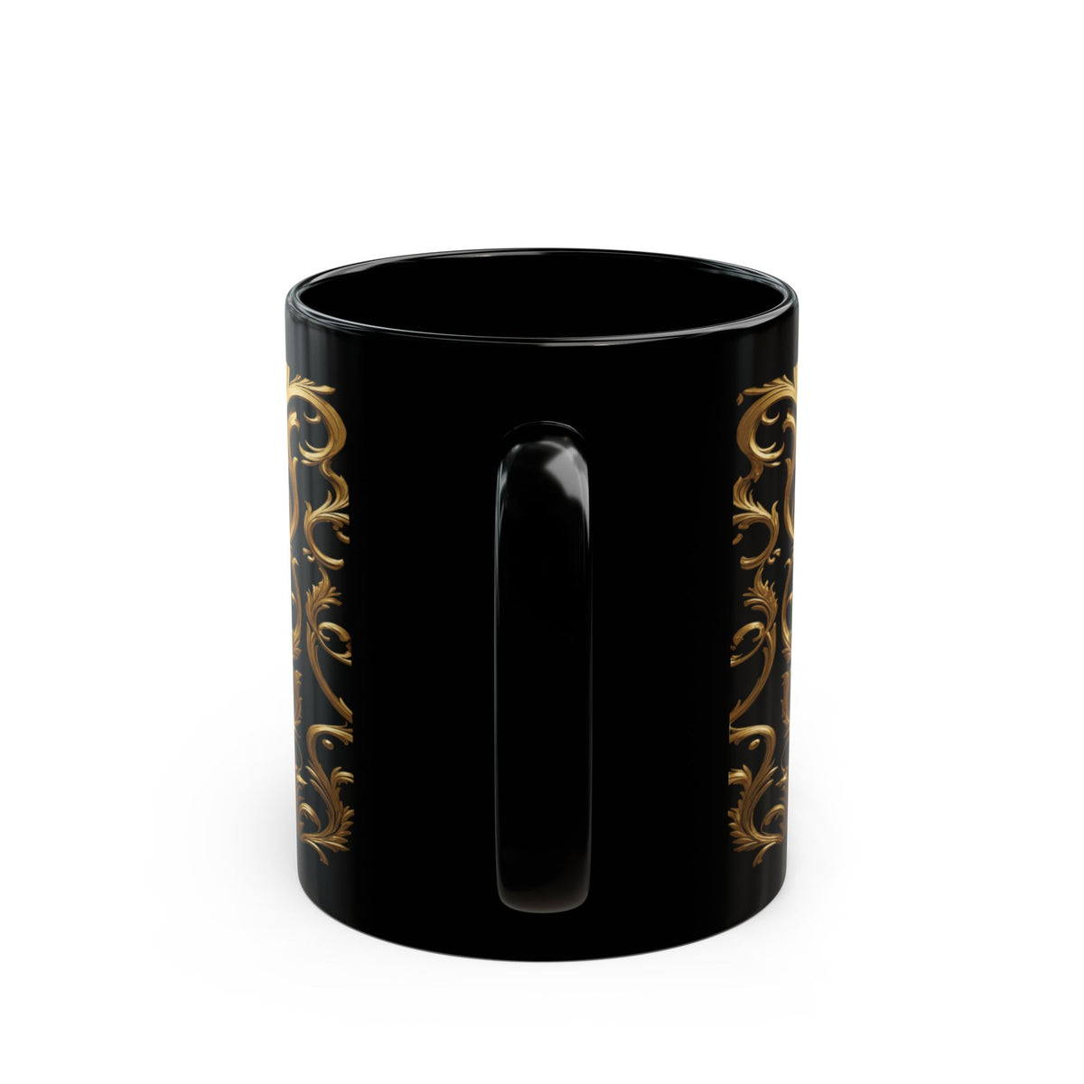 Elegant Gold & Black Mug (11oz, 15oz)