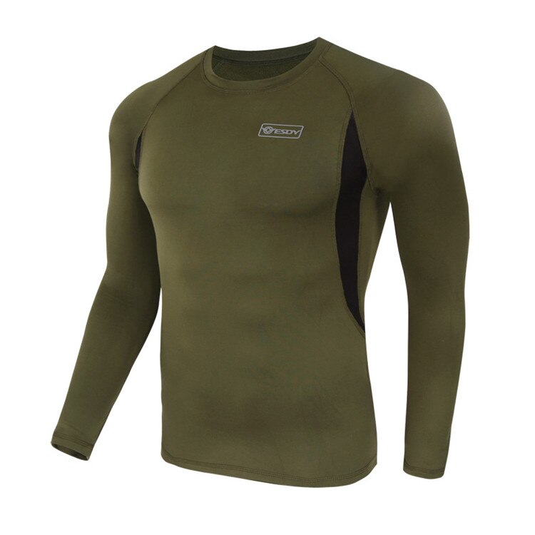 Winter Top quality new thermal underwear men underwear sets compression  fleece sweat quick drying thermo underwear men clothing