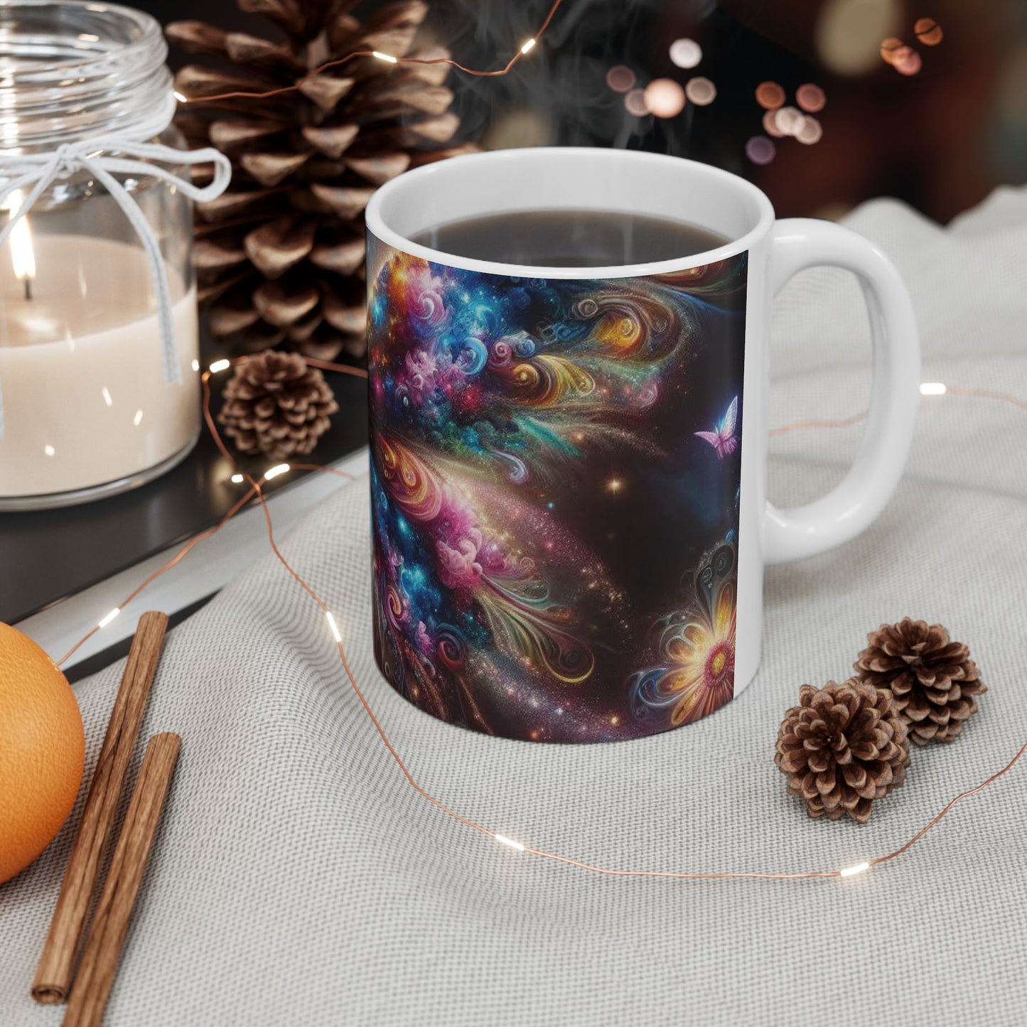 Buttertfly Magic Mug, (11oz, 15oz) - Hillery's Products & Services