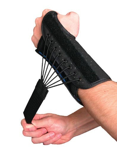 Wrist Splint w/Bungee Closure Left  Large - Hillery's Products & Services