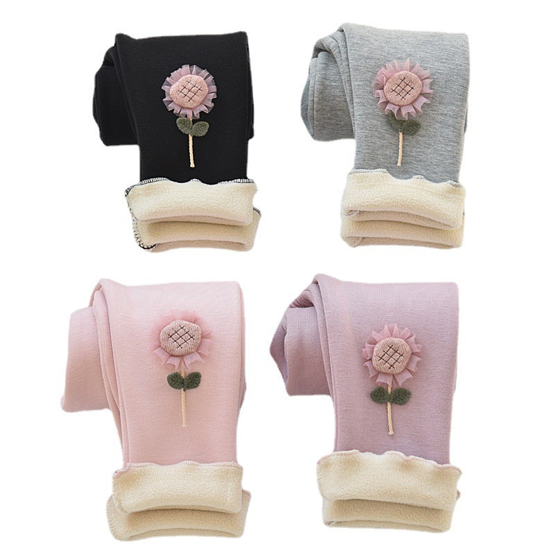 Girls' autumn and winter clothing leggings