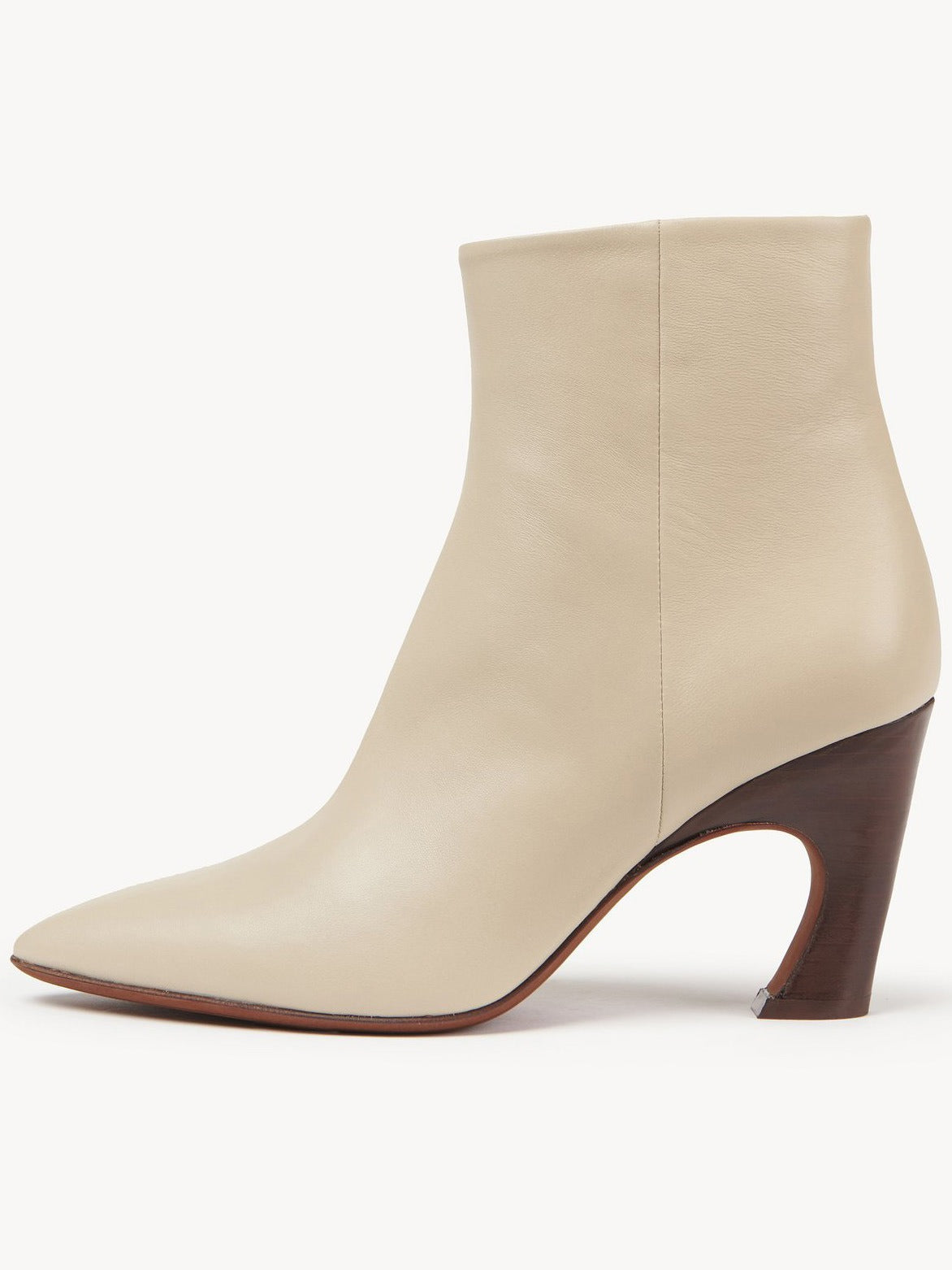 Sexy Pointed Toe Ankle Boots For Women High Heeled Warm Short Shoes Woman Side Zipper Soft Leather Boots
