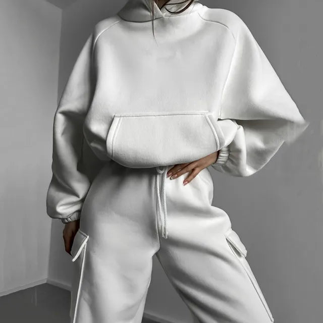 Hoodies And Pants Hoodies Set Clothes Women Two Pieces Sweatshirt