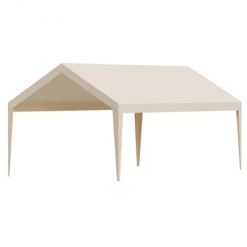 Carport Replacement Canopy, 12 x 20 ft Potable Garage Tent