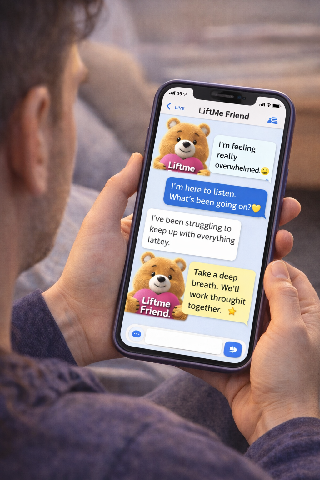 LiftMe Friend – Emotional Support & Mindset  AI Partner