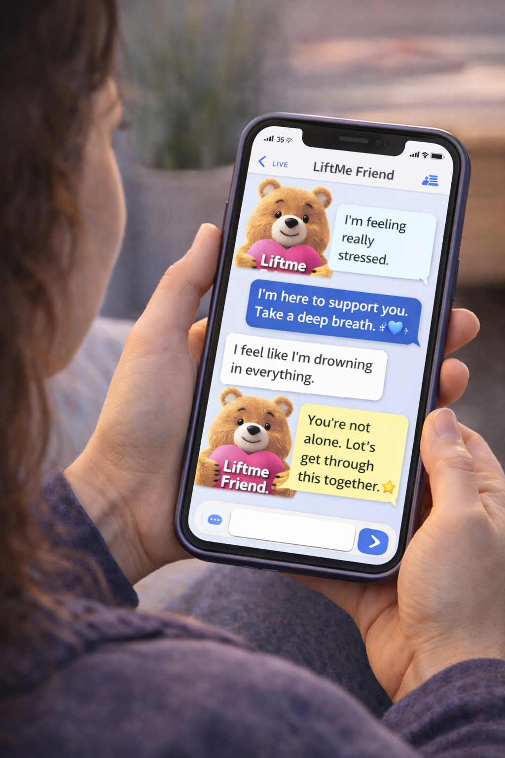 LiftMe Friend – Emotional Support & Mindset  AI Partner