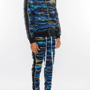 Men Full Zip 2pc Jacket Track Pant Active Set - Hillery's Products & Services