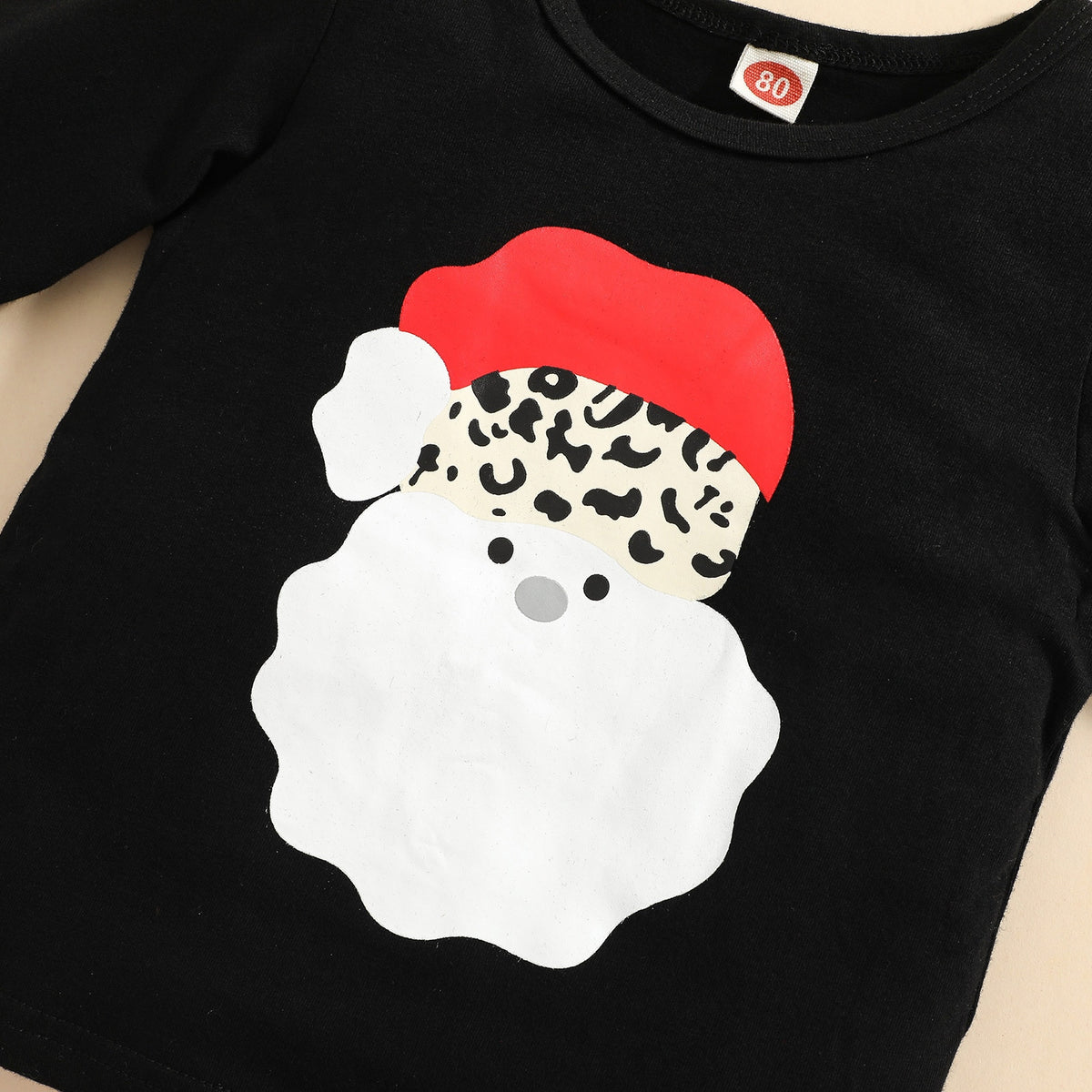 3pcs sets Christmas Girls Clothes Santa Claus Pattern Tops Mixed Color Mesh Tutu Skirt Dress Dots Pants Children Clothing