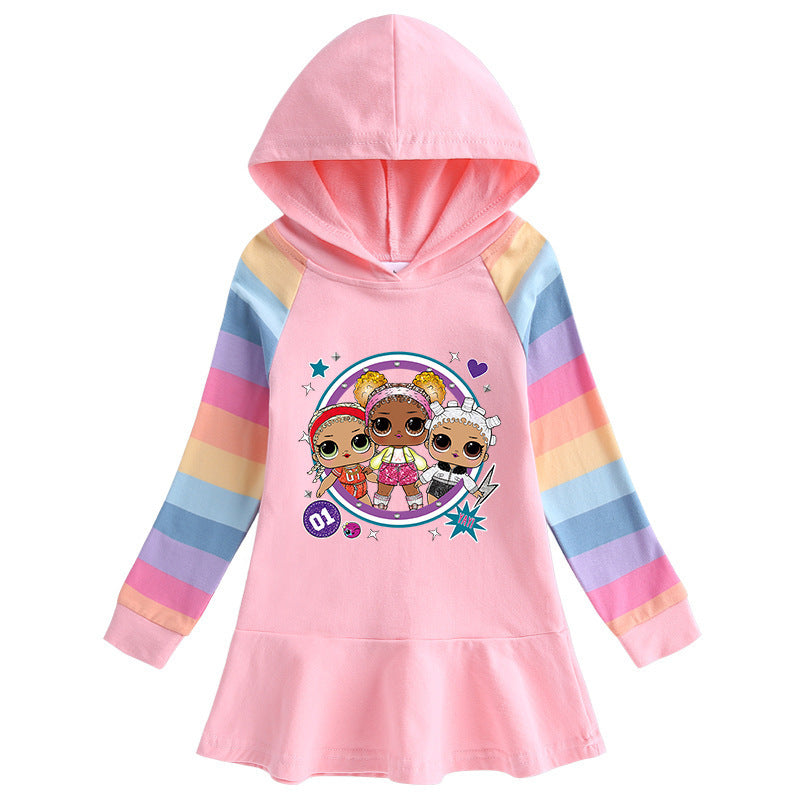 LOL Surprise Doll Children's Long Sleeve Skirt