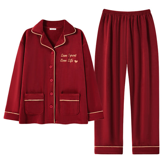 Couple's pajamas and home clothes