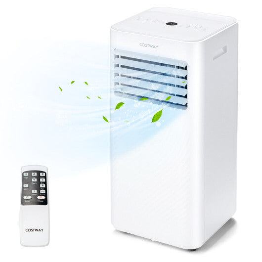 10000 BTU 4-in-1 Portable Air Conditioner with Dehumidifier and Sleep Mode
