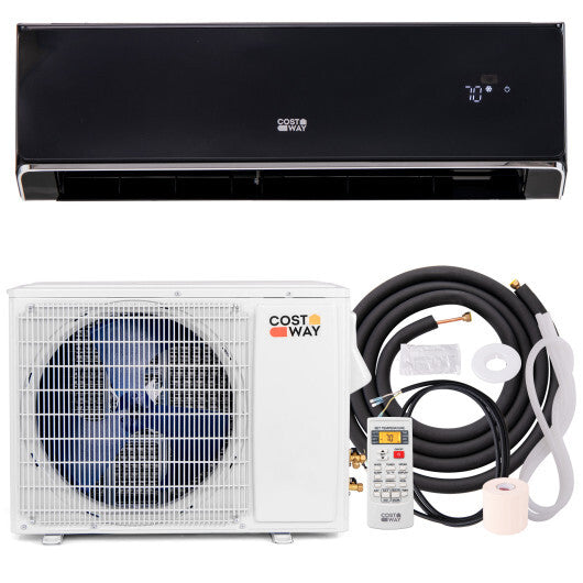12000 BTU 22 SEER2 208-230V Wifi Enabled Mini Split Air Conditioner and Heater Black - Hillery's Products & Services
