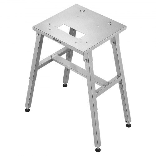 Electric Meat Bandsaw Stand, Floor Stand with Adjustable Height, Stable H-Shaped Frame, Anti-Slip Foot Pads, for Our Bone Saw Machine, Compatible with Models BS-130 & BS-250