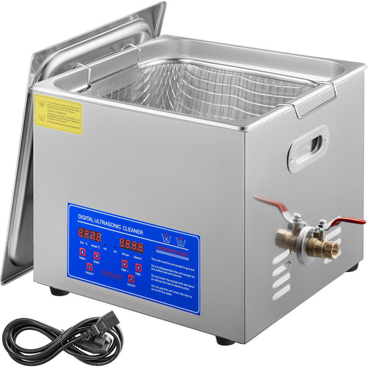 15L Ultrasonic Cleaner with Digital Timer&Heater Professional