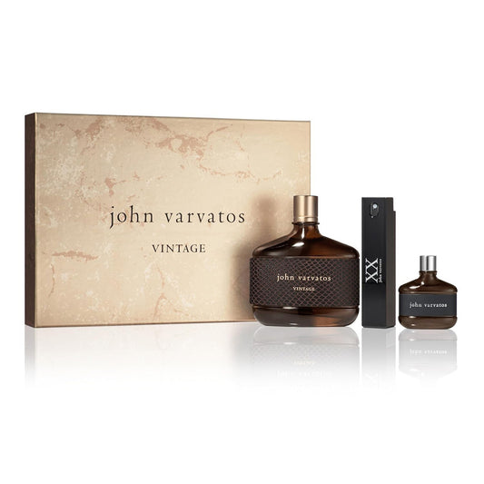 JOHN VARVATOS VINTAGE 3 PCS SET FOR MEN