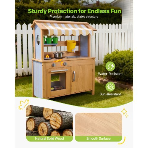 Mud Kitchen, Outdoor Mud Kitchen for Kids