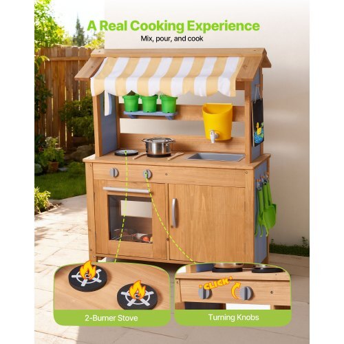Mud Kitchen, Outdoor Mud Kitchen for Kids