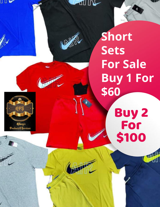 Nike 2pc Short Set - Hillery's Products & Services