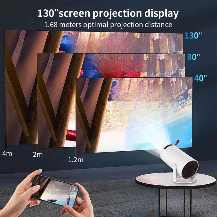 HY300  Game Projector Android 11 System With Wireless Gaming Control