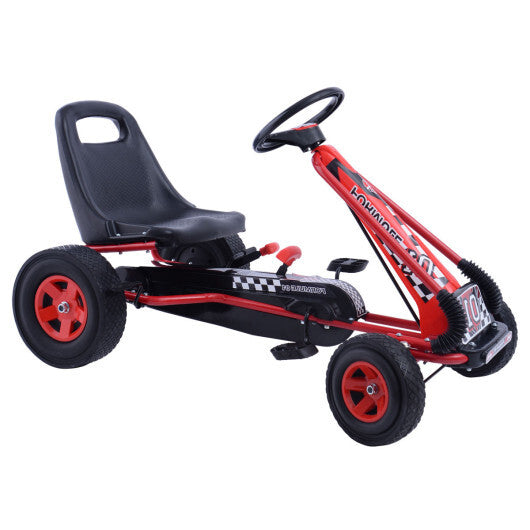 4 Wheels Kids Ride On Pedal Powered Bike Go Kart Racer