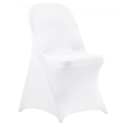 150 Pcs White Chair Covers Set