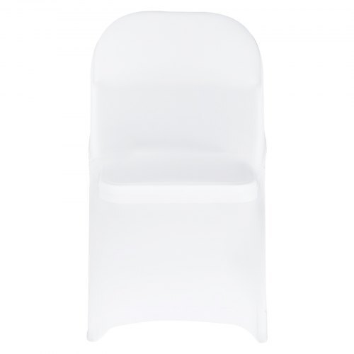150 Pcs White Chair Covers Set