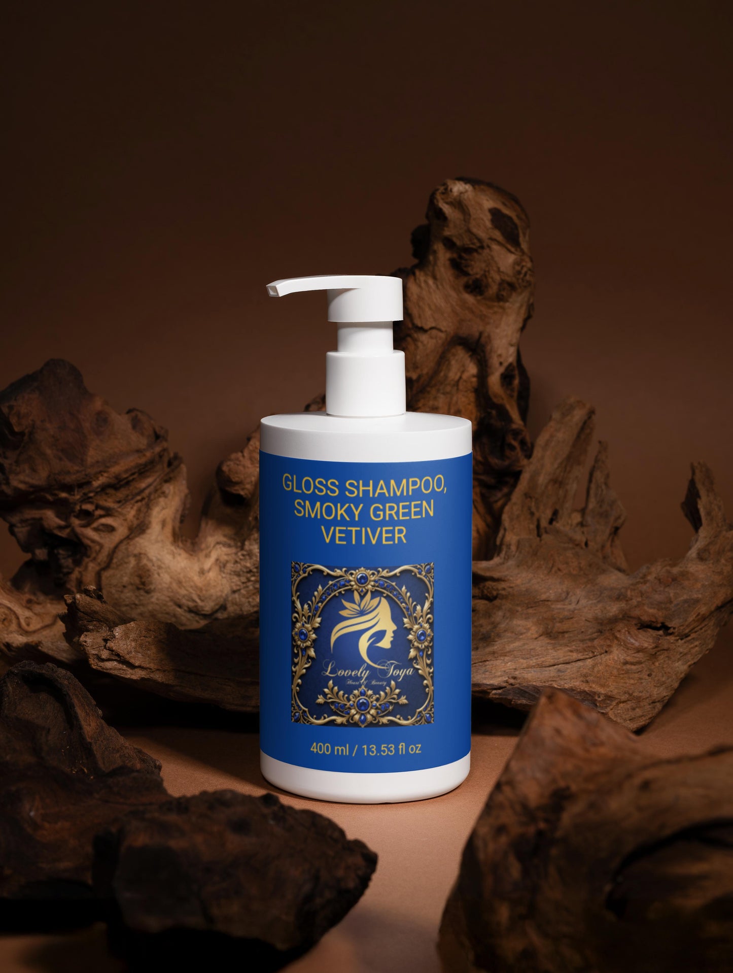 Lovely Toya Gloss Shampoo, Smoky Green Vetiver
