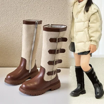 High Boots for Girls Fashion and Comfortable British Style - Image 4